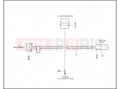 Harley-Davidson 2000 SIDECAR FLHTC/I SIDECAR  - SIDECAR FOR FLHTC/I IGNITION SWITCH WIRING HARNESS