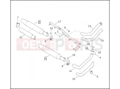 Harley-Davidson 2000 SOFTAIL SOFTAIL DEUCE  - FXSTD EXHAUST SYSTEM - FXST, FLSTC, FXSTS & FXSTB