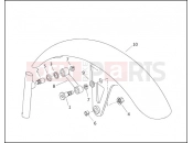 Harley-Davidson 2000 SOFTAIL SOFTAIL DEUCE  - FXSTD FRONT FENDER - FXSTS