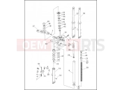 HARLEY-DAVIDSON SOFTAIL STANDARD  - FXST FRONT FORK - FXST, FXSTC & FXSTB