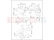 Harley-Davidson 1999 TOURING ELECTRA GLIDE CLASSIC  - FLHTCI WIRING HARNESS, INTERCONNECT - FLHT & FLTR