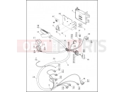 Harley-Davidson 1998 TOURING ELECTRA GLIDE CLASSIC  - FLHTC WIRING HARNESS & CONTROL MODULE - FUEL INJECTED MODELS