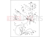 Harley-Davidson 1997 SIDECAR FLHT SIDECAR  - SIDECAR FOR FLHT WIRING HARNESS & CONTROL MODULE - FUEL INJECTED