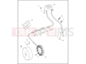 ALTERNATOR & REGULATOR - Harley-Davidson FLHTCU/I SIDECAR - SIDECAR FOR FLHTCU/I 1997