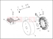 HARLEY-DAVIDSON DYNA SUPER GLIDE  - FXD ALTERNATOR & REGULATOR