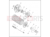 HARLEY-DAVIDSON DYNA SUPER GLIDE  - FXD CLUTCH