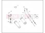 HARLEY-DAVIDSON DYNA SUPER GLIDE  - FXD THROTTLE CONTROL - 1995