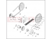 HARLEY-DAVIDSON DYNA WIDE GLIDE  - FXDWG BELTS, CHAINS & SPROCKETS