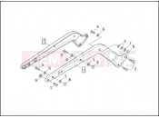 Harley-Davidson 1996 SOFTAIL FAT BOY  - FLSTF REAR FENDER SUPPORTS