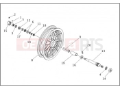 Harley-Davidson 1995 TOURING ULTRA CLASSIC  - FLHTCU SIDECAR WHEEL