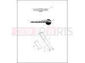 Harley-Davidson 1994 DYNA DYNA LOW RIDER  - FXDL FUEL TANK TRIM