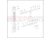 Harley-Davidson 1994 DYNA DYNA SUPER GLIDE CONVERTIBLE  - FXDS CONV SHOCK ABSORBERS - AIR & HYDRAULIC