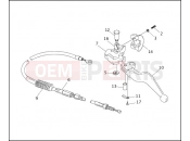 HARLEY-DAVIDSON SUPER GLIDE  - FXR CLUTCH CONTROL