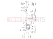 Harley-Davidson 1994 SIDECAR FLHTC/I SIDECAR  - SIDECAR FOR FLHTC/I WIRING HARNESS, INTERCONNECT - 1994 FLT