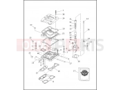 Harley-Davidson 1994 SOFTAIL HERITAGE SOFTAIL CLASSIC  - FLSTC ROCKER ARMS, COVERS & PUSHRODS - VÂ²â¢ EVOLUTION