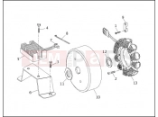 Harley-Davidson 1993 SIDECAR FLHTC/I SIDECAR  - SIDECAR FOR FLHTC/I ALTERNATOR & REGULATOR