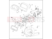 Harley-Davidson 1993 SIDECAR FLHTC/I SIDECAR  - SIDECAR FOR FLHTC/I INSTRUMENTS - FLHTP