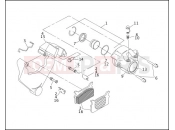 Harley-Davidson 1993 SIDECAR FLHTC/I SIDECAR  - SIDECAR FOR FLHTC/I REAR BRAKE CALIPER