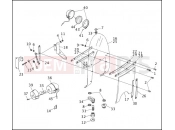 Harley-Davidson 1993 SIDECAR FLHTC/I SIDECAR  - SIDECAR FOR FLHTC/I WINDSHIELD (1 OF 2)