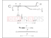 Harley-Davidson 1993 TOURING ULTRA CLASSIC  - FLHTCU WIRING HARNESS, MISCELLANEOUS - 1994