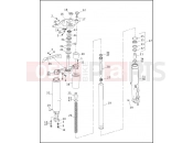 Harley-Davidson 1992 SIDECAR FLTC/FLHTC SIDECAR  - SIDECAR FOR FLTC/FLHTC FRONT FORK (1 OF 2)