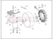 Harley-Davidson 1992 SIDECAR FLTC/FLHTC SIDECAR  - SIDECAR FOR FLTC/FLHTC ALTERNATOR & REGULATOR