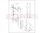 Harley-Davidson 1992 SIDECAR FLTC/FLHTC SIDECAR  - SIDECAR FOR FLTC/FLHTC FRONT FORK - FXRP