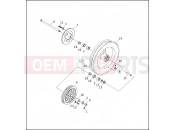 Harley-Davidson 1992 SIDECAR FLTC/FLHTC SIDECAR  - SIDECAR FOR FLTC/FLHTC REAR WHEEL - FLHTP