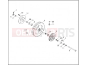 Harley-Davidson 1992 SIDECAR FLTC/FLHTC SIDECAR  - SIDECAR FOR FLTC/FLHTC REAR WHEEL - FXRP