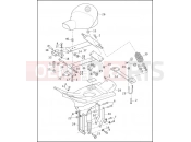 Harley-Davidson 1992 SIDECAR FLTC/FLHTC SIDECAR  - SIDECAR FOR FLTC/FLHTC SEAT