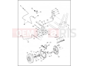 Harley-Davidson 1992 SIDECAR FLTC/FLHTC SIDECAR  - SIDECAR FOR FLTC/FLHTC SIDECAR BRAKE - TLE & RLE