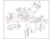Harley-Davidson 1992 SIDECAR FLTC/FLHTC SIDECAR  - SIDECAR FOR FLTC/FLHTC WINDSHIELD (2 OF 2)