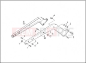 HARLEY-DAVIDSON FAT BOY  - FLSTF REAR FENDER SUPPORTS
