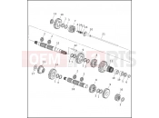 HARLEY-DAVIDSON FAT BOY  - FLSTF TRANSMISSION GEARS
