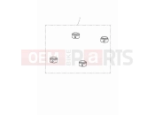 Triumph 2023 Speed Twin 900 Head bolt covers