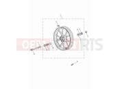 Triumph 2023 Speed Twin 900 Front wheel