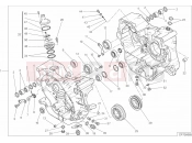 DUCATI 2016 Scrambler Icon COMPLETE HALF-CRANKCASES PAIR