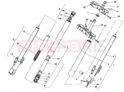 DUCATI 1999 Monster 600 Dark FRONT FORK » FRONT SUSPENSION