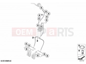 BMW Motorrad BMW 2020 C models C 400 GT 21 (0C61, 0C63) Brake lines, front 2 | Brake lines, front 2