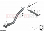 BMW Motorrad BMW 2020 C models C 400 GT 21 (0C61, 0C63) Cable duct | Cable duct