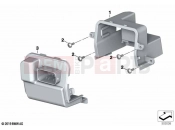 BMW Motorrad BMW 2020 C models C 400 GT 21 (0C61, 0C63) Splash guard battery | Splash guard battery