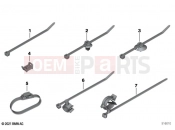 BMW Motorrad BMW 2020 C models C 400 GT 21 (0C61, 0C63) Cable tie, cable tie with holder | Cable tie, cable tie with holder