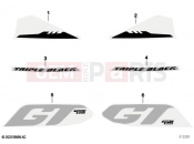 BMW Motorrad BMW 2020 C models C 400 GT 21 (0C61, 0C63) Decorative tape | Decorative tape