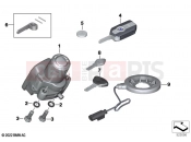 BMW Motorrad BMW 2020 C models C 400 GT 21 (0C61, 0C63) Radio-controlled locking system | Radio-controlled locking system
