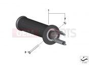 BMW Motorrad BMW 2020 C models C 400 GT 21 (0C61, 0C63) Grip left heated | Grip left heated