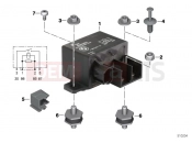 BMW Motorrad BMW 2020 C models C 400 X (0C09, 0C19) Starter relay | Starter relay