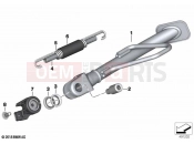 BMW Motorrad BMW 2020 C models C 400 X (0C09, 0C19) Side stand | Side stand
