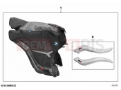 BMW Motorrad BMW 2022 C models C 400 X 21 (0C31, 0C33) Scooter jacket | Scooter jacket