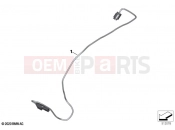 BMW Motorrad BMW 2022 C models C 400 X 21 (0C31, 0C33) Cable trunk light | Cable trunk light