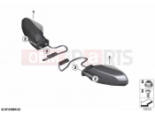 BMW Motorrad BMW 2020 C models C 400 X 21 (0C31, 0C33) LED turn indicators, rear | LED turn indicators, rear